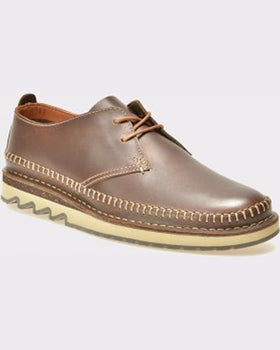 Clarks Pantofi maro din piele naturala