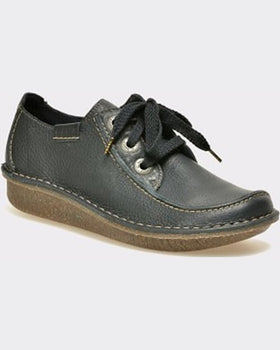 Clarks Pantofi bleumarin din piele naturala