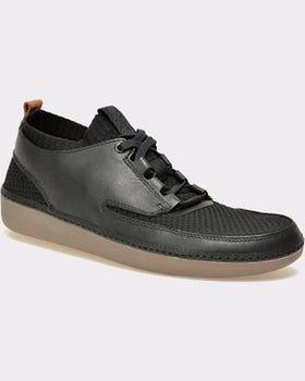 Clarks Pantofi negri din material textil