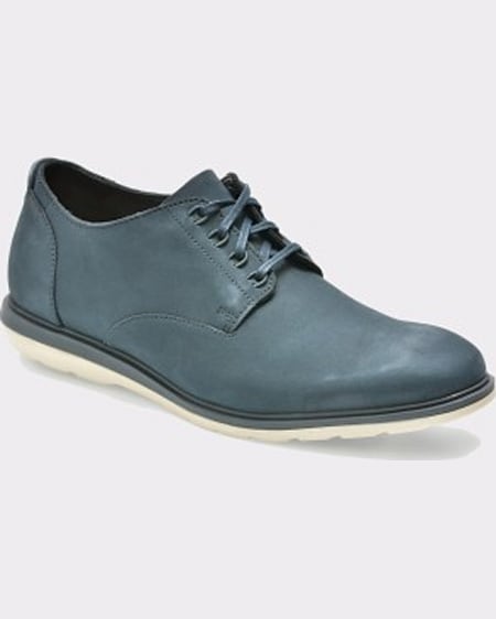 Clarks Pantofi bleumarin din nabuc