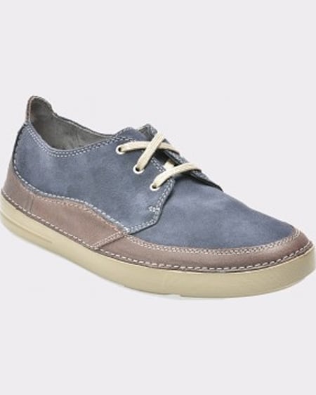 Clarks Pantofi albastri din piele intoarsa