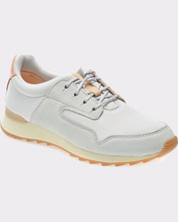 Clarks Pantofi sport gri din piele naturala