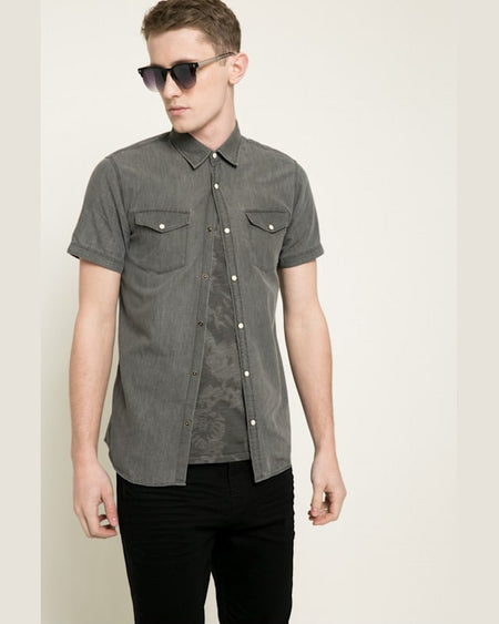 Camasa Jack and Jones gri