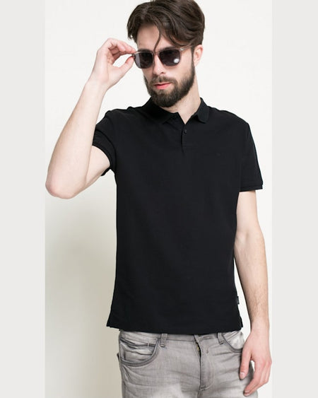 Tricou Calvin Klein polo negru