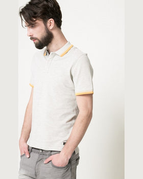 Tricou Jack and Jones polo gri