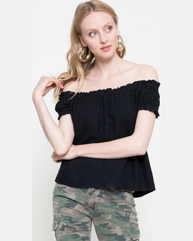 Top Vero Moda negru