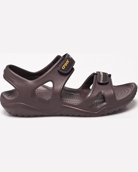 Sandale Crocs maro închis