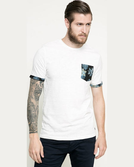 Tricou Jack and Jones alb