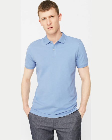 Tricou Mango polo Bleu