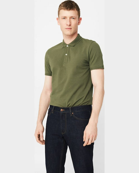 Tricou Mango polo Verde