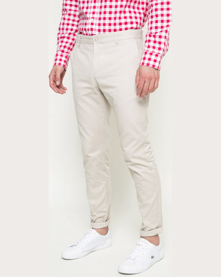 Pantaloni Lacoste bej