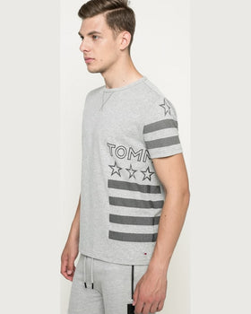 Tricou Tommy Hilfiger gri