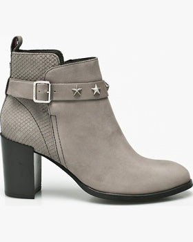 Botine Tommy Hilfiger gri