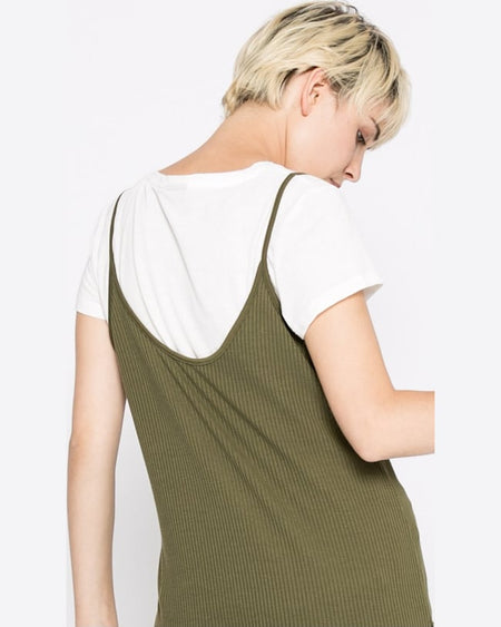 Top Vero Moda verde