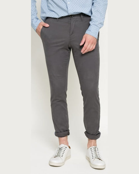 Pantaloni Tommy Hilfiger bleecker negru cărbune