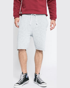 Pantaloni Jack and Jones scurti gri deschis