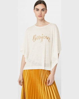 Top Mango bonjour galben