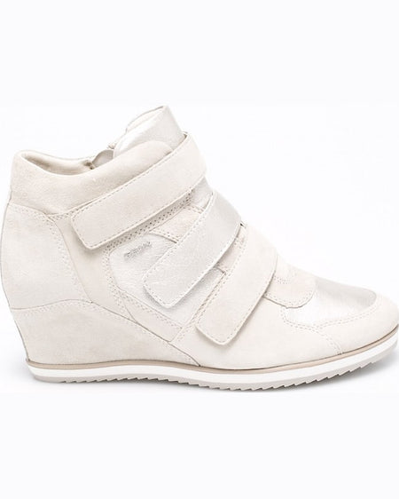 Pantofi Geox argint