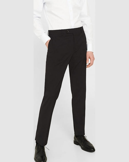 Pantaloni Mango negru