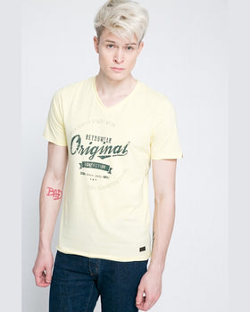 Tricou Jack and Jones produkt galben