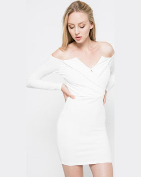 Rochie Missguided alb