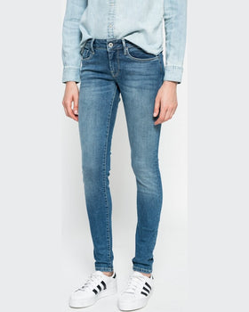 Jeansi Pepe Jeans albastru