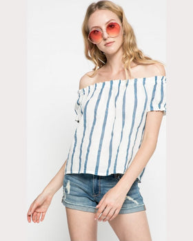 Top Vero Moda albastru