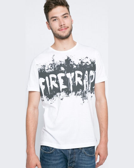 Tricou Firetrap alb