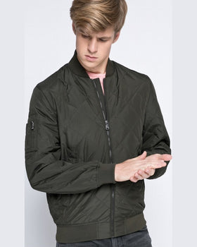 Geaca Tommy Hilfiger bomber verde închis