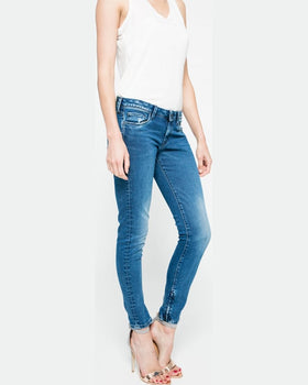 Jeansi Pepe Jeans albastru