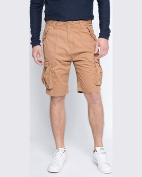 Pantaloni Firetrap scurti maro auriu