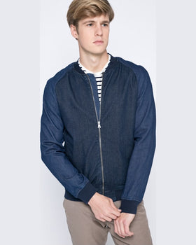 Geaca Tommy Hilfiger bleumarin