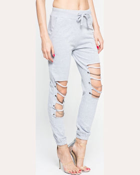 Pantaloni Missguided gri