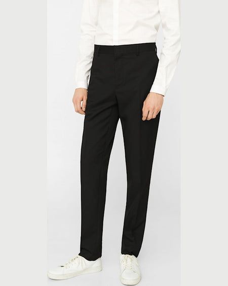 Pantaloni Mango negru