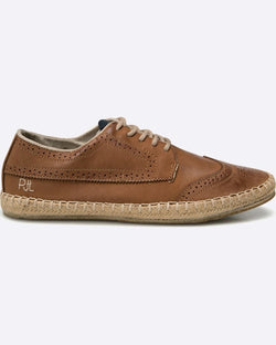 Pantofi Pepe Jeans pantof maro auriu