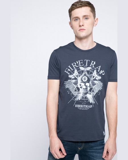 Tricou Firetrap albastru