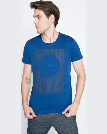 Tricou Broadway bleumarin