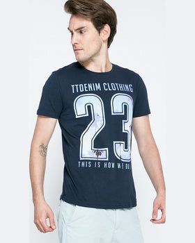 Tricou Tom Tailor bleumarin