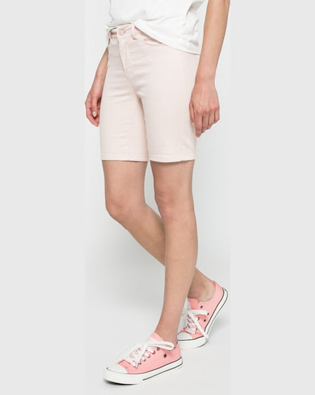 Pantaloni Vero Moda scurti roz pastelat