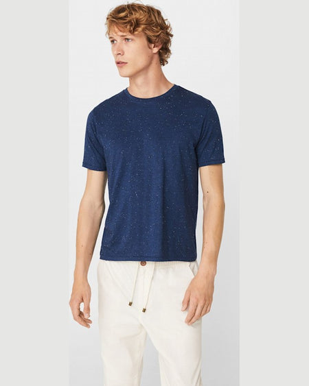 Tricou Mango bleumarin