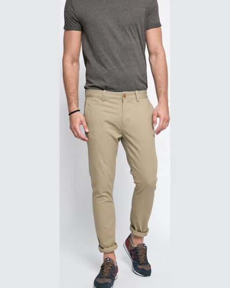 Pantaloni Quiksilver Bej