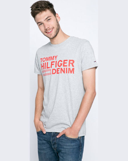 Tricou Tommy Hilfiger gri