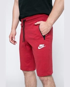 Pantaloni Nike scurti roșu
