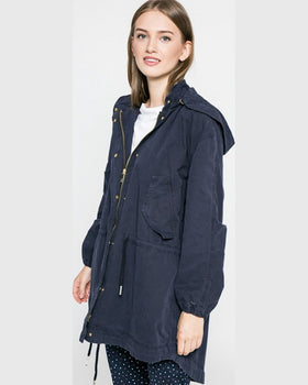 Parka Tommy Hilfiger hanorac bleumarin