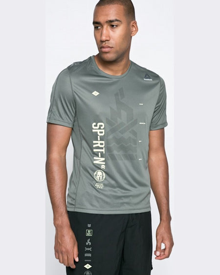 Tricou Reebok verde murdar