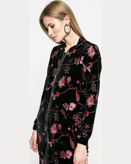 Bluza Answear blossom mood negru