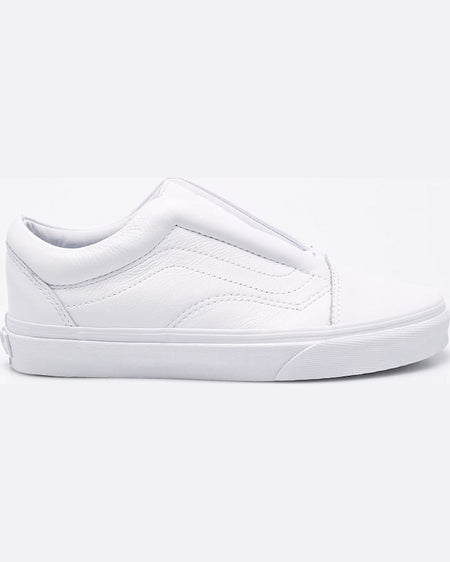 Pantofi Vans old skool laceless alb