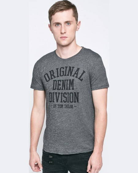 Tricou Tom Tailor gri