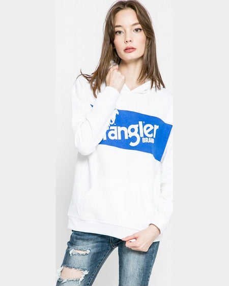 Bluza Wrangler retro alb