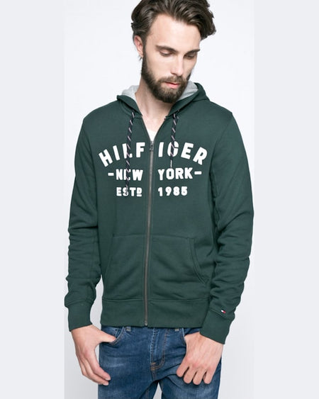 Bluza Tommy Hilfiger verde